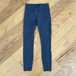 lululemon Fast and Free 25” Tight/Legging Grey